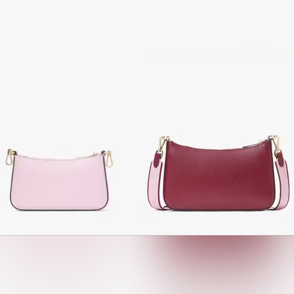 Kate Spade Blackberry Duet Colorblock Saffiano Leather Crossbody NWT Retail$349 - Picture 3 of 4